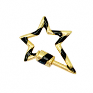 Zirkonia slot lightning Gold-black