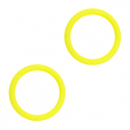 Elastiek eindjes Yellow