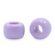 Kralen van acryl rondellen 9mm Purple