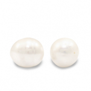 BQ Zoetwater parels 8mm Natural white