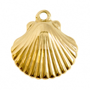 Bedels van Stainless steel Roestvrij staal (RVS) shell Goud