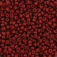 Miyuki 11/0 rocailles Duracoat opaque maroon red 11-4470