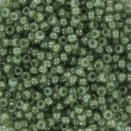 Miyuki 11/0 rocailles Ceylon translucent sage green 11-2375