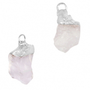 Hangers van natuursteen Crystal-silver
