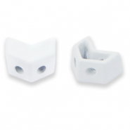Tile bead pijl White