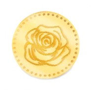 Cabochons Plexx 20mm Birth flower June-Rose Gold