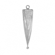 Metaal bedels DQ triangle Antiek zilver (nikkelvrij)