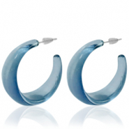 Musthave oorbellen creolen Jeans blue
