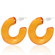Musthave oorbellen creolen Orange