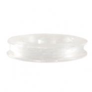 Elastiek draad 1.0mm Transparant