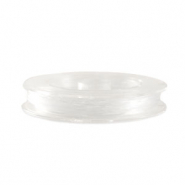 Elastiek draad 0.8mm Transparant