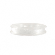 Elastiek draad 0.5mm Transparant