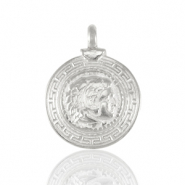 Metaal bedels DQ Alexander the Great Antiek zilver (nikkelvrij)