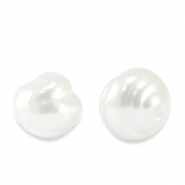 Zoetwaterparels imitatie White