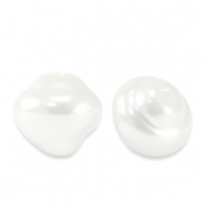 Zoetwaterparels imitatie White