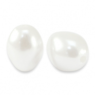 Zoetwaterparels imitatie White