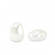 Zoetwaterparels imitatie White