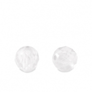 Zirkonia kralen 2mm White