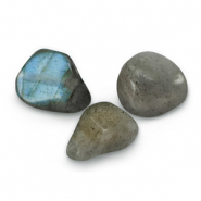 Kralen natuursteen labradoriet Shimmery grey