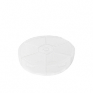 Sieraden display opbergbox 6 vaks Transparent