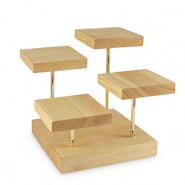 Sieraden display voor diverse sieraden Natural-gold