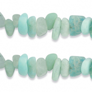 Chips stone kraal amazoniet Mint green