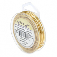 Artistic Wire 18 Gauge Tarnish resistant brass