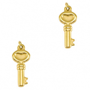 Bedels van Stainless steel Roestvrij staal (RVS) key Gold