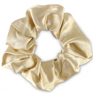 Scrunchie silky haarelastiek Champagne