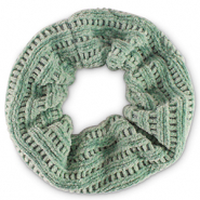 Scrunchie corduroy haarelastiek Iceberg green