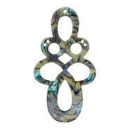 Hangers van resin barok Multicolor marble