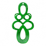 Hangers van resin barok Emerald green