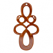 Hangers van resin barok Topaz brown