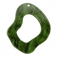 Hangers van resin organic Moss green