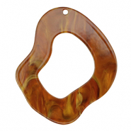 Hangers van resin organic Topaz brown