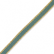 Lint Teal blue-gold
