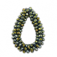 Hangers van facet drop Olive green