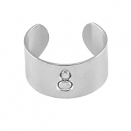 Benodigdheden van Stainless steel Roestvrij staal (RVS) ringen met oogje Silver