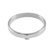Benodigdheden van Stainless steel Roestvrij staal (RVS) ringen met oogje Silver