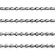 Benodigdheden van Stainless steel Roestvrij staal (RVS) jasseron snake 2.5mm Zilver