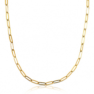 Schakelkettingen van Stainless steel Roestvrij staal (RVS) Gold