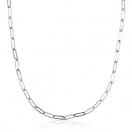 Schakelkettingen van Stainless steel Roestvrij staal (RVS) Silver