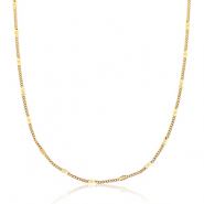 Kettingen van Stainless steel Roestvrij staal (RVS) Gold