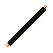 Sieraden display kussentje velvet voor ringen Black-gold