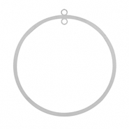 Bedels van Stainless steel Roestvrij staal (RVS) 52mm Silver