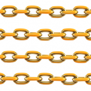 Benodigdheden van Stainless steel Roestvrij staal (RVS) jasseron ankerketting Gold-orange