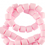 Polymeer kraal 6mm Light pink