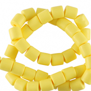 Polymeer kraal 6mm Yellow