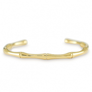 Armbanden van Stainless steel Roestvrij staal (RVS) bangle Gold