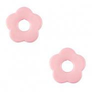 Flower Acryl bedels Light pink